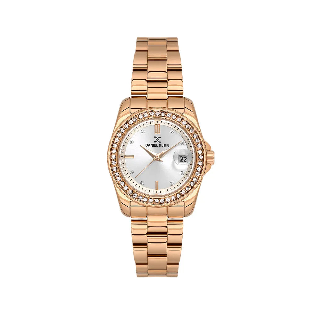 Daniel Klein Premium Rose Gold Stainless Steel Watch for Women DK.6.14134-5 - Daniel Klein Saudi Arabia