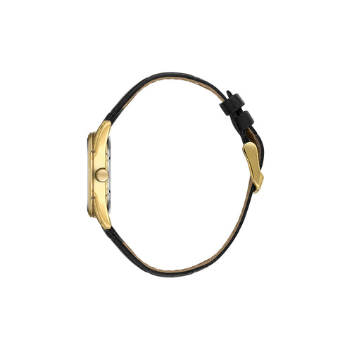 Daniel Klein Premium Black Leather Watch for Women DK.6.14135-2