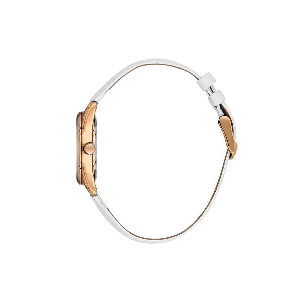 Daniel Klein Premium White Leather Watch for Women DK.6.14135-5 - Daniel Klein Saudi Arabia