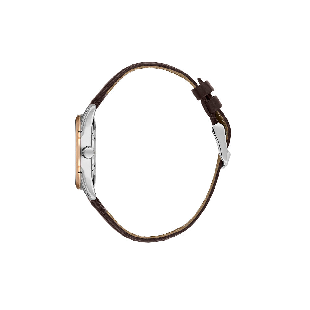 Daniel Klein Premium Dark Brown Leather Watch for Women DK.6.14135-6