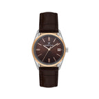 Daniel Klein Premium Dark Brown Leather Watch for Women DK.6.14135-6