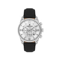 Daniel Klein Exclusive Black Leather Watch for Men DK.6.14231-1