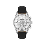 Daniel Klein Exclusive Black Leather Watch for Men DK.6.14231-1