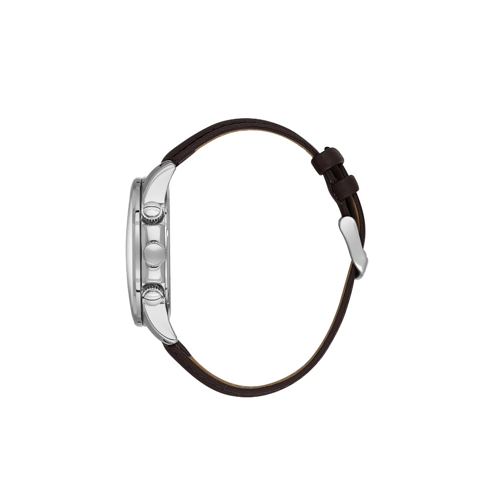 Daniel Klein Leather Dark Brown Watch for Men DK.6.14231-4