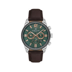 دانيال كلاين ساعة جلد بني داكن للرجال DK.6.14231-6