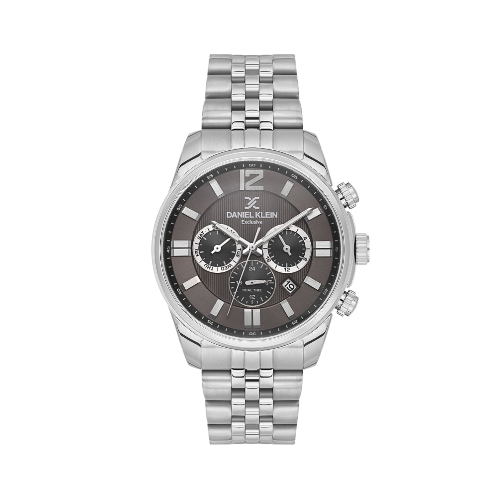 Daniel Klein Stainless Steel Silver Watch for Men DK.6.14232-4
