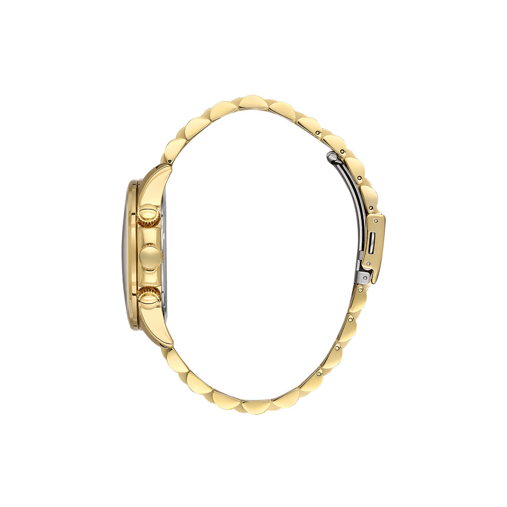 Daniel Klein Stainless Steel Gold Watch for Men DK.6.14232-5