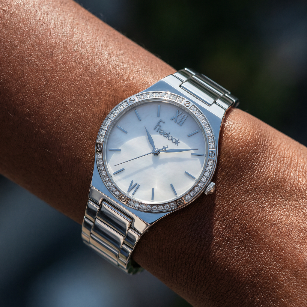 Freelook Lumiere Silver Stainless Steel Watch for Women FL.1.10407-1