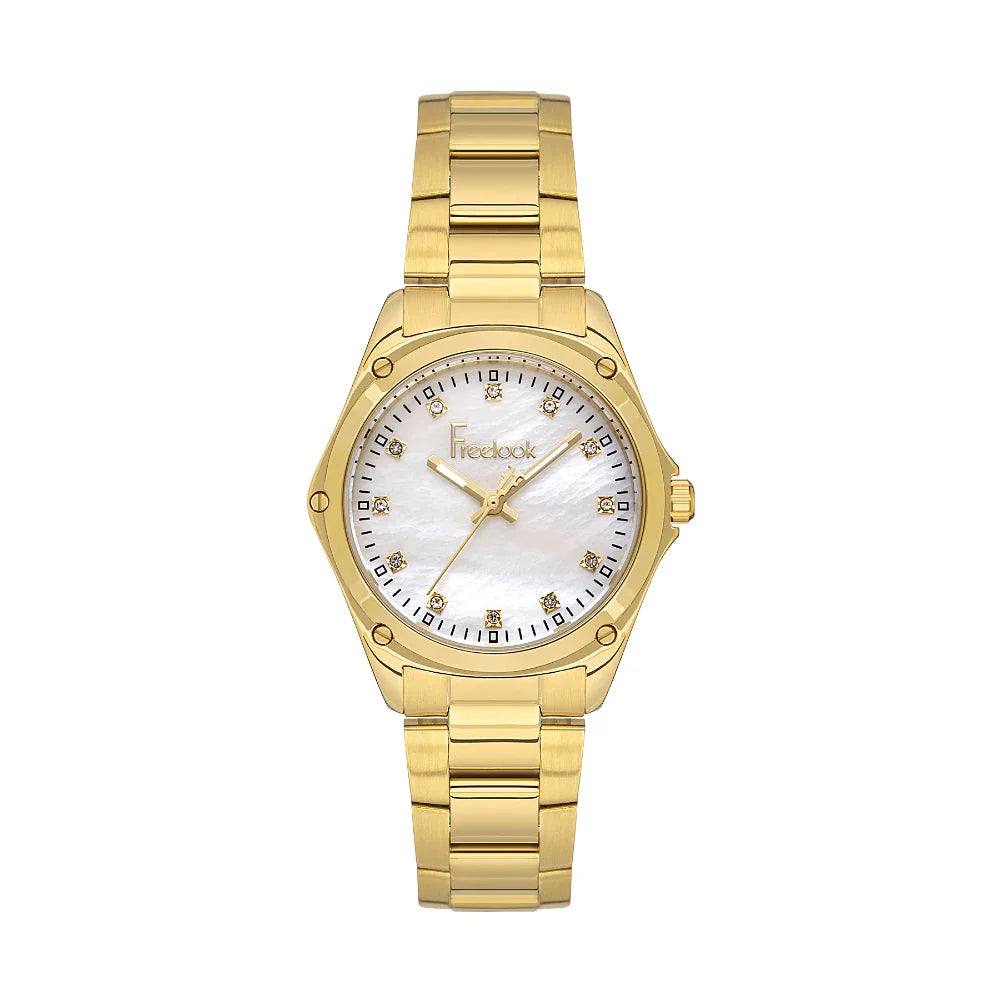 Freelook Jolie Silver Stainless Steel Watch for Women FL.1.10437-2 - Daniel Klein Saudi Arabia