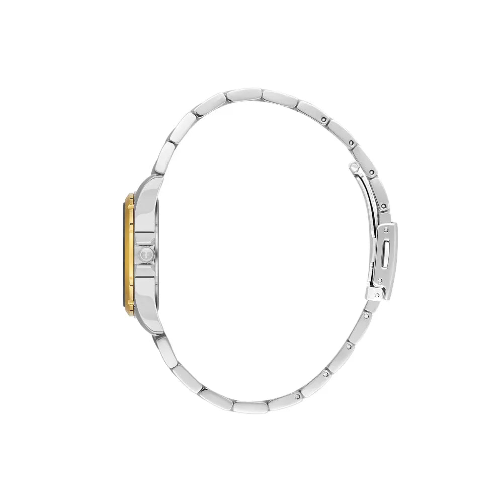 Freelook Jolie Silver and Gold Stainless Steel Watch for Women FL.1.10437-3 - Daniel Klein Saudi Arabia