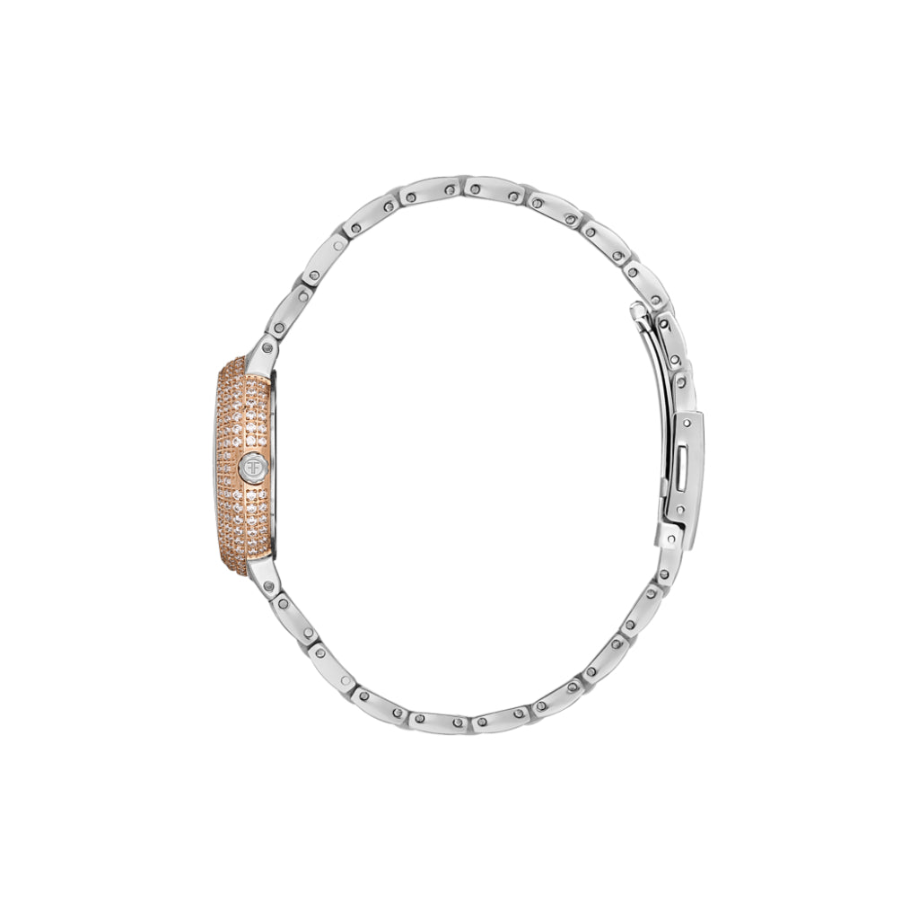 Freelook Silver and Rose Gold Stainless Steel Watch for Women FL.1.10438-5
