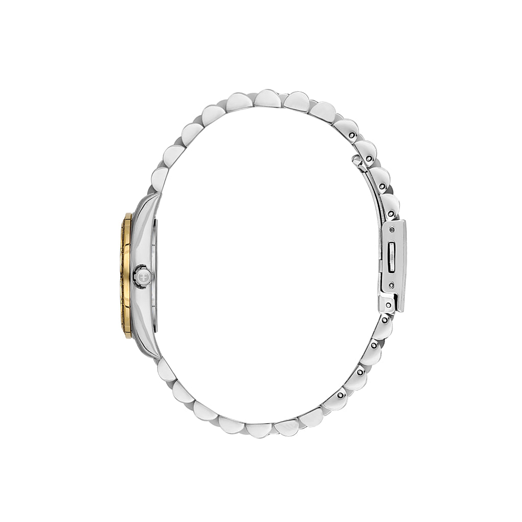 Freelook Silver and Gold Stainless Steel Watch for Women FL.1.10442-5