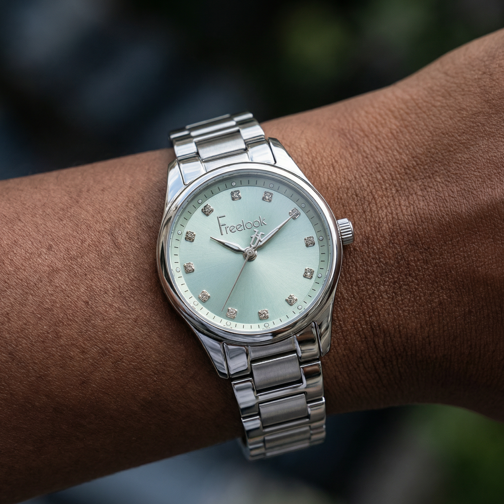 Freelook Naturelle Silver Stainless Steel Watch for Women FL.1.10444-2