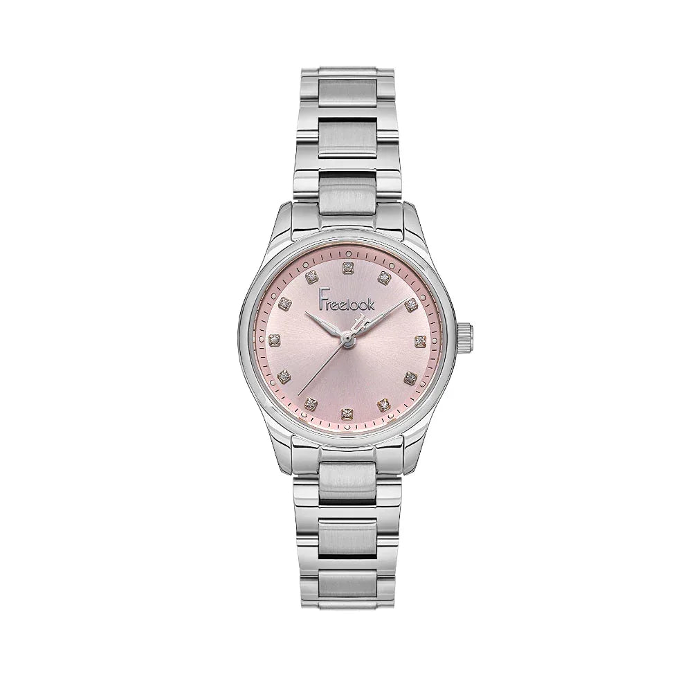 Freelook Naturelle Silver Stainless Steel Watch for Women FL.1.10444-3 - Daniel Klein Saudi Arabia