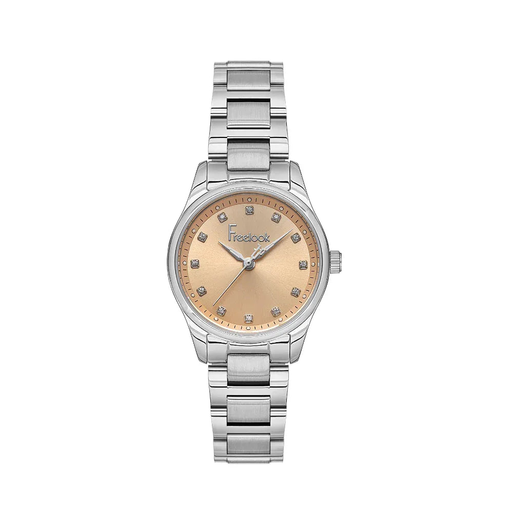 Freelook Naturelle Silver Stainless Steel Watch for Women FL.1.10444-4 - Daniel Klein Saudi Arabia