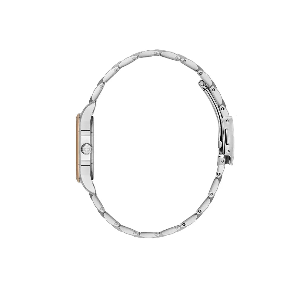 Freelook Naturelle Silver and Rose Gold Stainless Steel Watch for Women FL.1.10444-7 - Daniel Klein Saudi Arabia