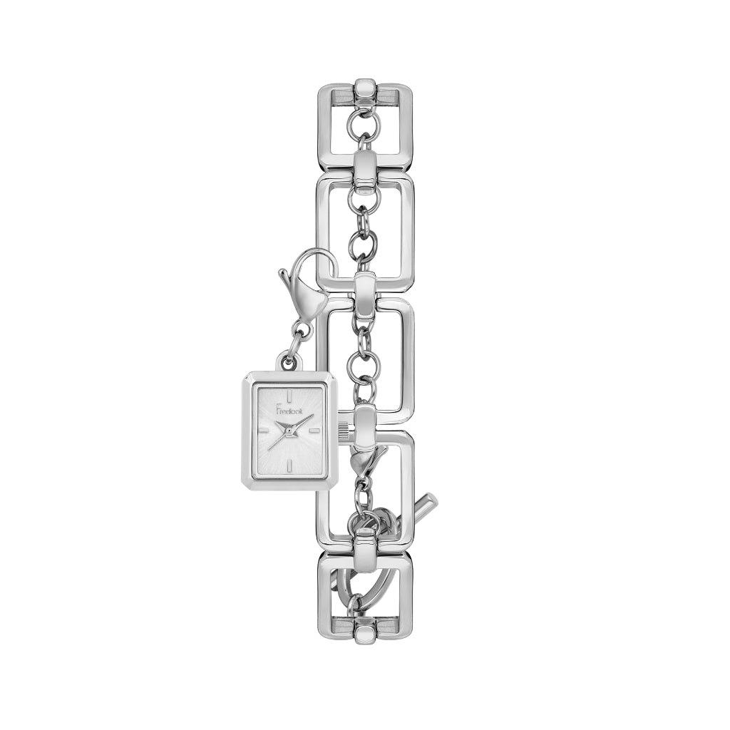 Freelook Silver Stainless Steel Watch for Women FL.1.10450-1