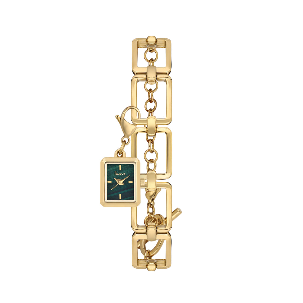 Freelook Gold Stainless Steel Watch for Women FL.1.10450-3