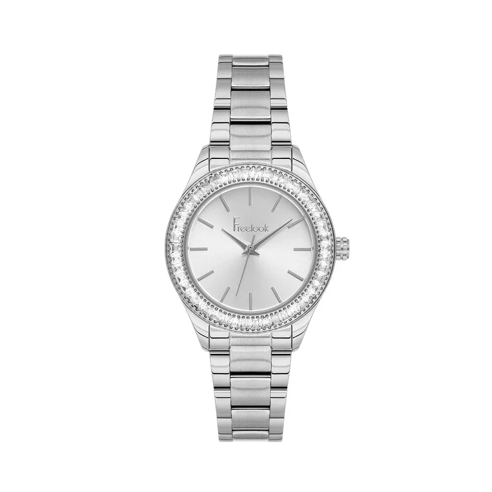 Freelook Lumiere Silver Stainless Steel Watch for Women FL.1.10519-1 - Daniel Klein Saudi Arabia