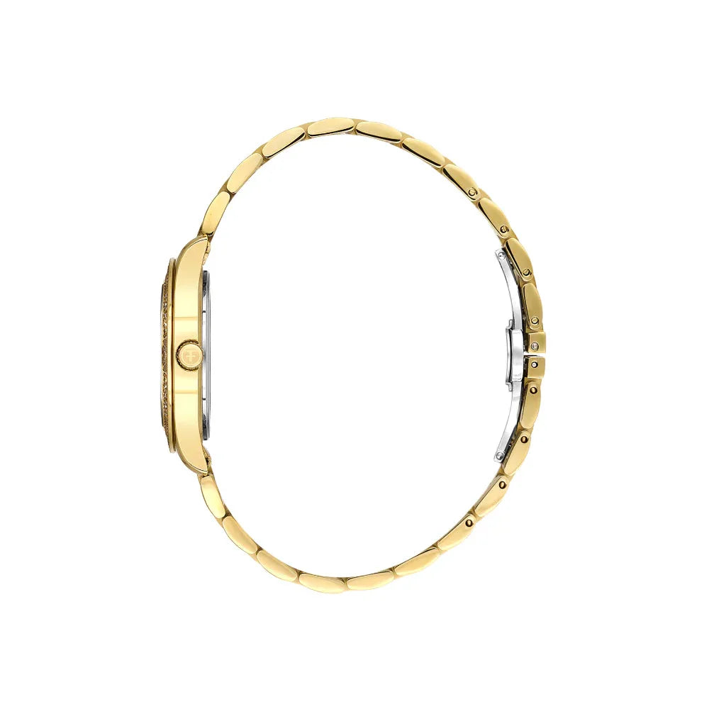 Freelook Lumiere Gold Stainless Steel Watch for Women FL.1.10519-3 - Daniel Klein Saudi Arabia