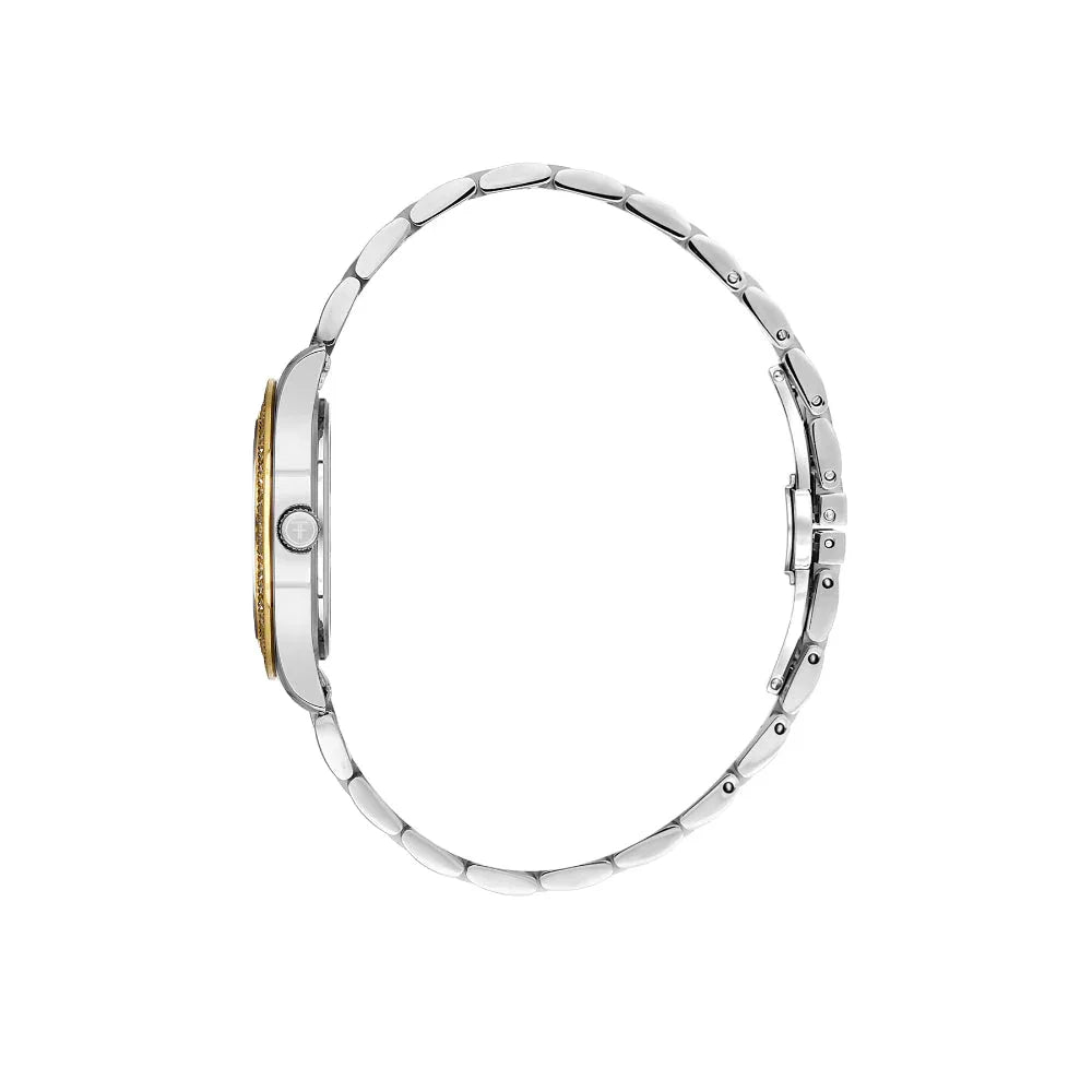 Freelook Lumiere Silver and Gold Stainless Steel Watch for Women FL.1.10519-5 - Daniel Klein Saudi Arabia