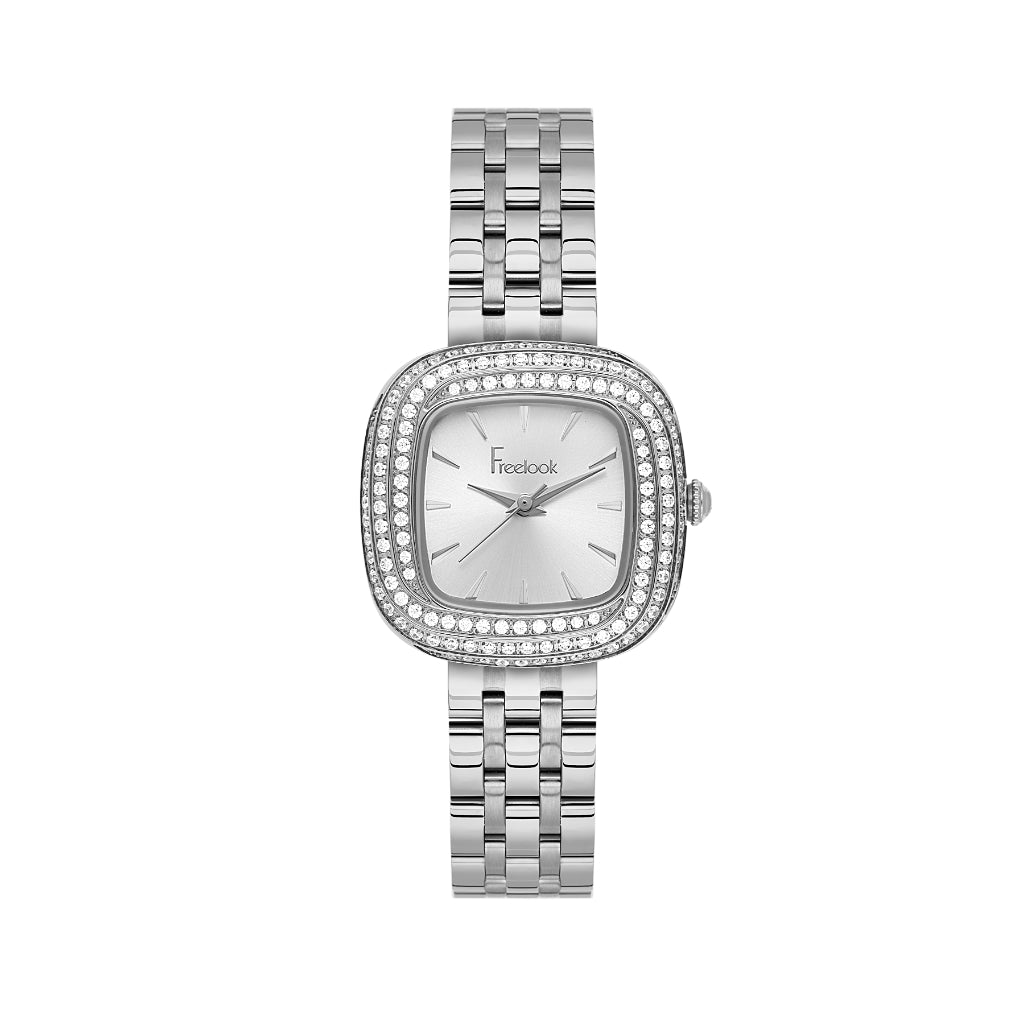 Freelook Charmant Silver Stainless Steel Watch for Women FL.1.10520-1