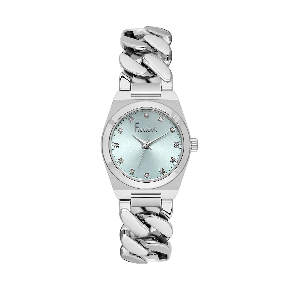 Freelook Jolie Silver Stainless Steel Watch for Women FL.1.10521-2