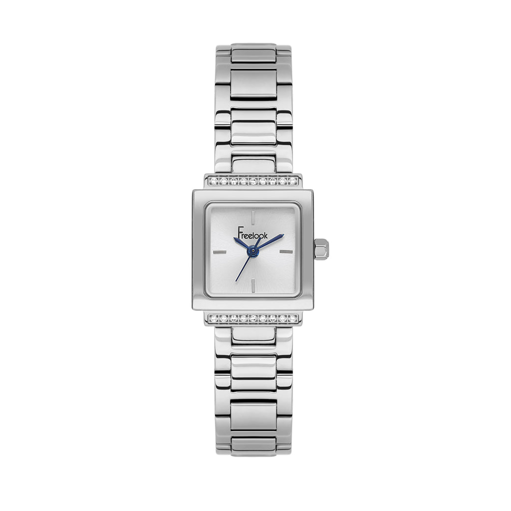 Freelook Lumiere Silver Stainless Steel Watch for Women FL.1.10522-1