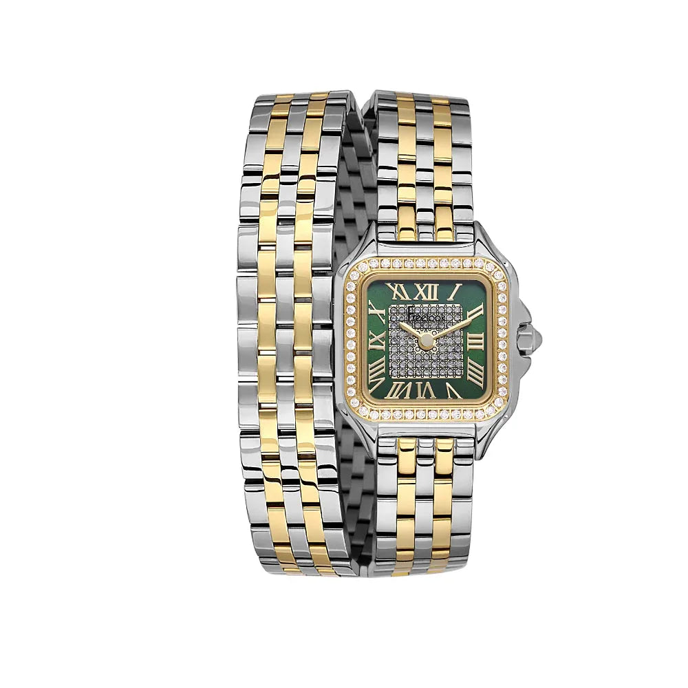 Freelook Lumiere Silver and Gold Stainless Steel Watch for Women FL.1.10524-5 - Daniel Klein Saudi Arabia