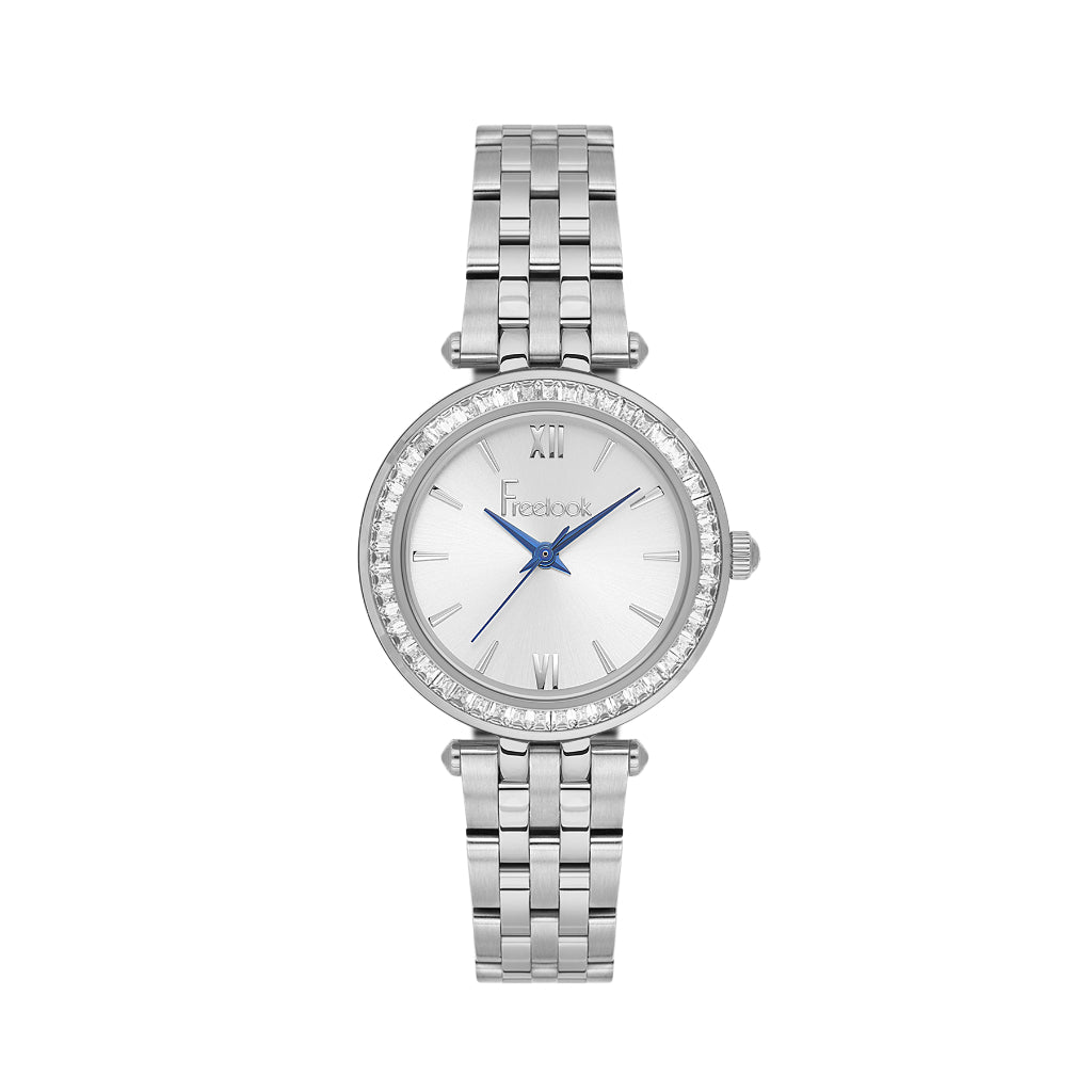 Freelook Lumiere Silver Stainless Steel Watch for Women FL.1.10525-1