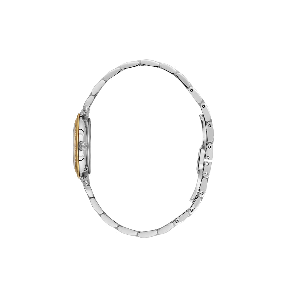 Freelook Lumiere Silver and Gold Stainless Steel Watch for Women FL.1.10525-4