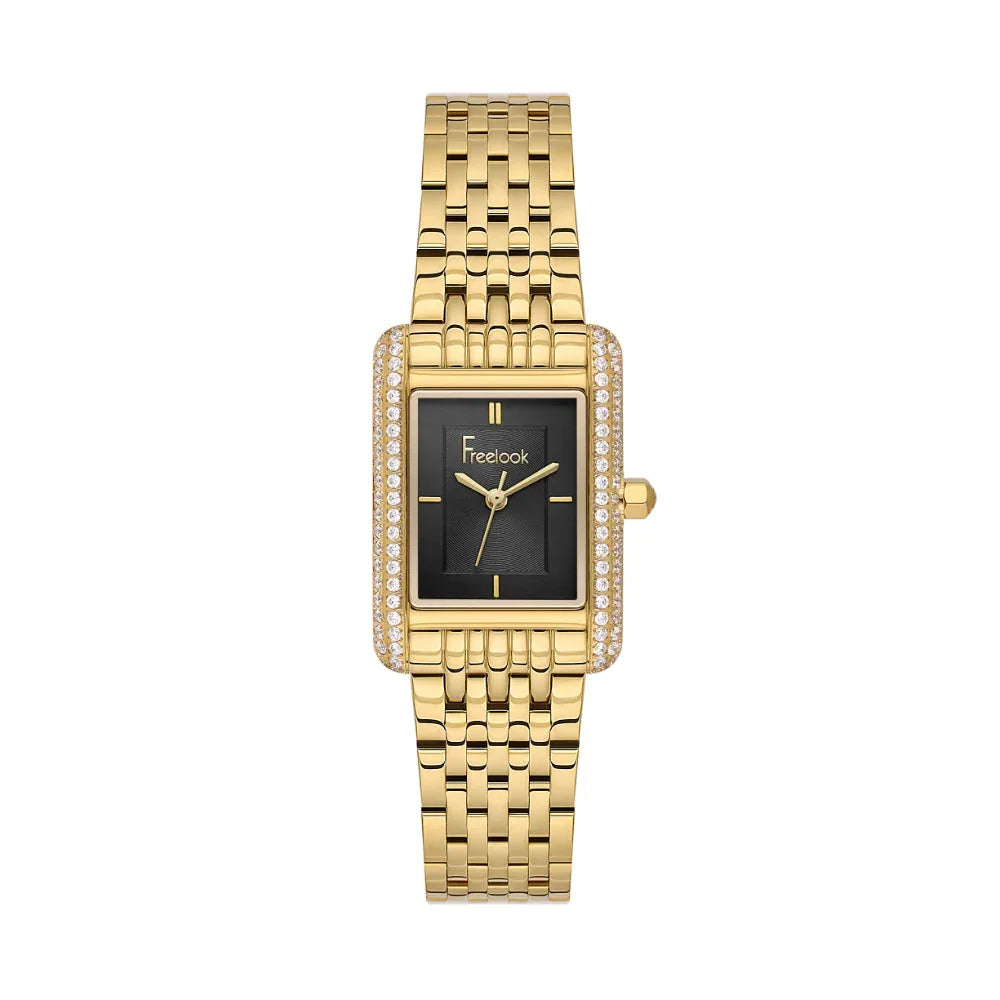 Freelook Charmant Gold Stainless Steel Watch for Women FL.1.10526-3 - Daniel Klein Saudi Arabia
