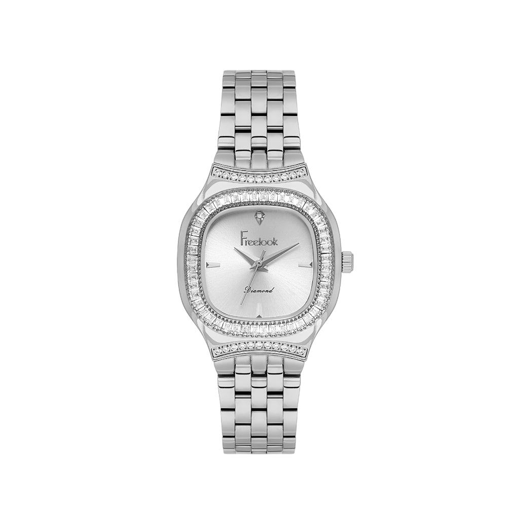 Freelook Charmant Silver Stainless Steel Watch for Women FL.1.10528-1