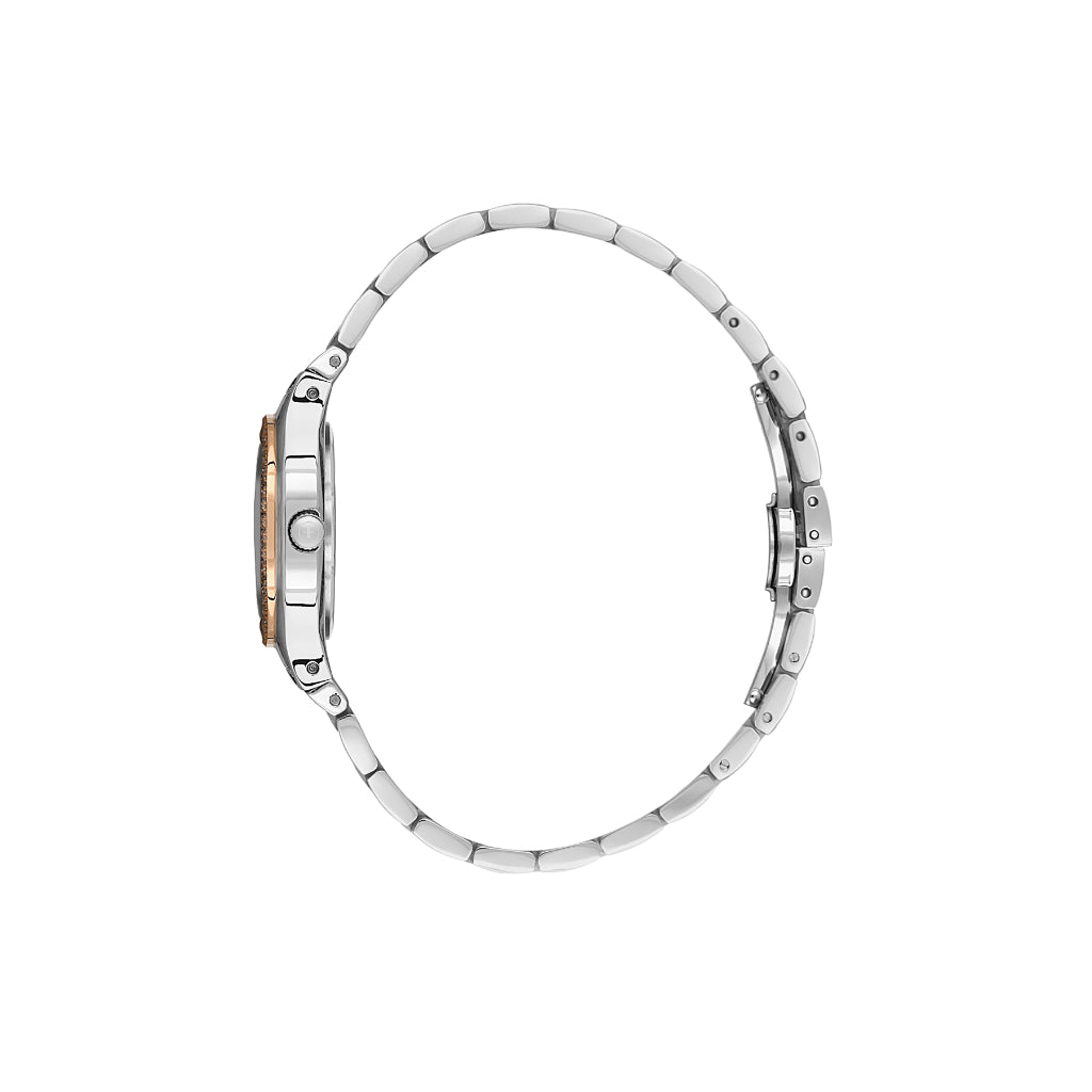 Freelook Charmant Silver and Rose Gold Stainless Steel Watch for Women FL.1.10528-5