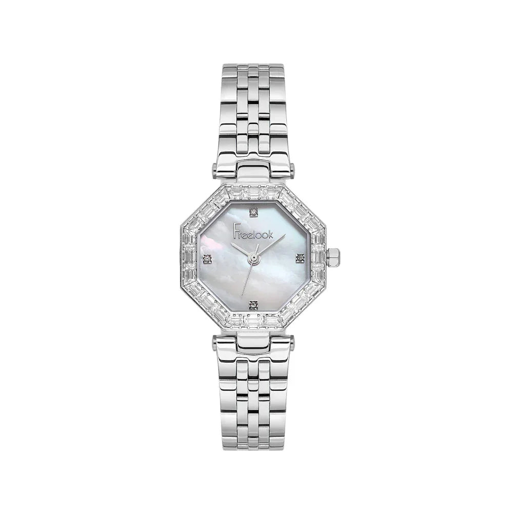 Freelook Lumiere Silver Stainless Steel Watch for Women FL.1.10529-1 - Daniel Klein Saudi Arabia