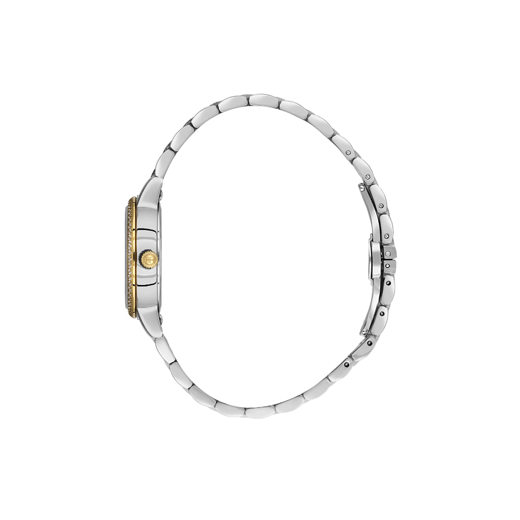 Freelook Lumiere Silver and Gold Stainless Steel Watch for Women FL.1.10530-3