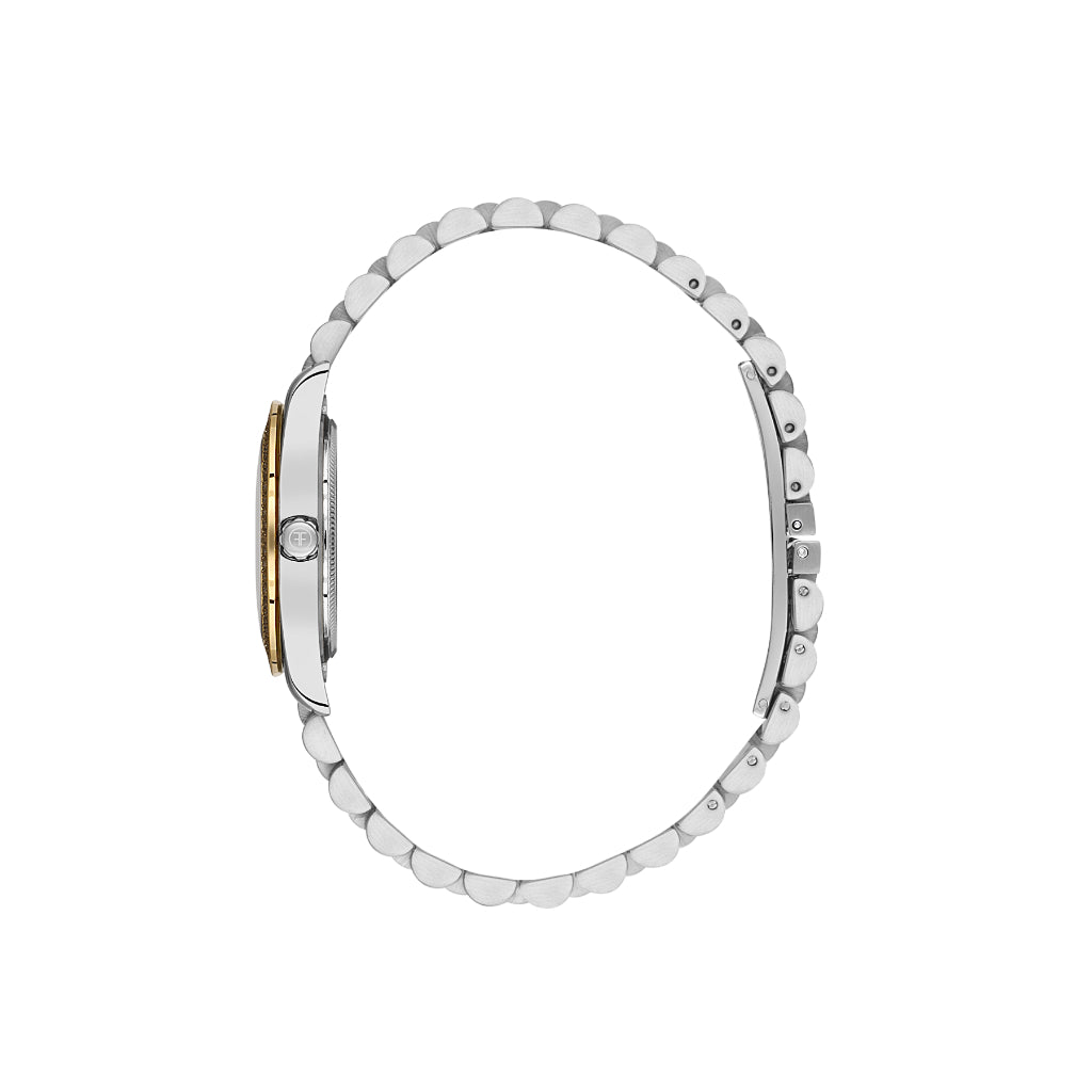 Freelook Lumiere Silver and Gold Stainless Steel Watch for Women FL.1.10532-3