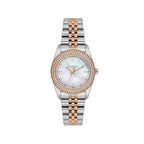 Freelook Lumiere Silver and Rose Gold Stainless Steel Watch for Women FL.1.10532-6