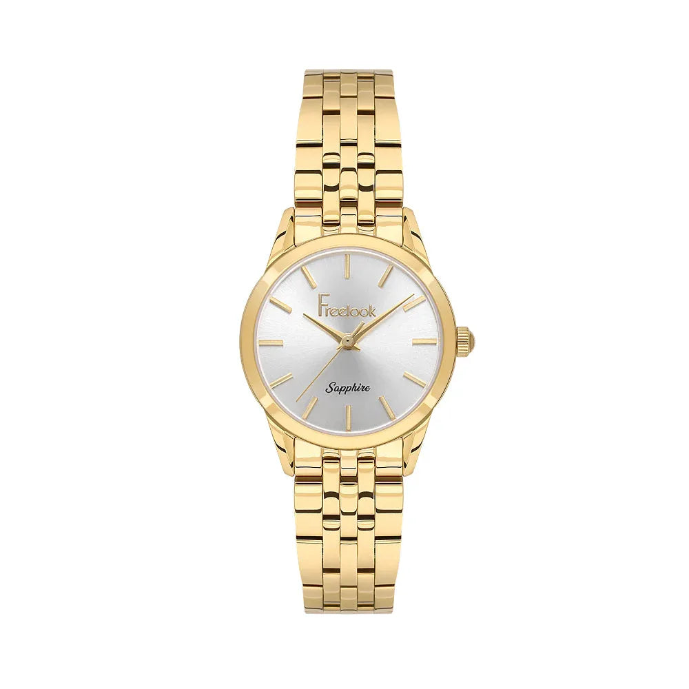 Freelook Naturelle Gold Stainless Steel Watch for Women FL.1.10533-3 - Daniel Klein Saudi Arabia
