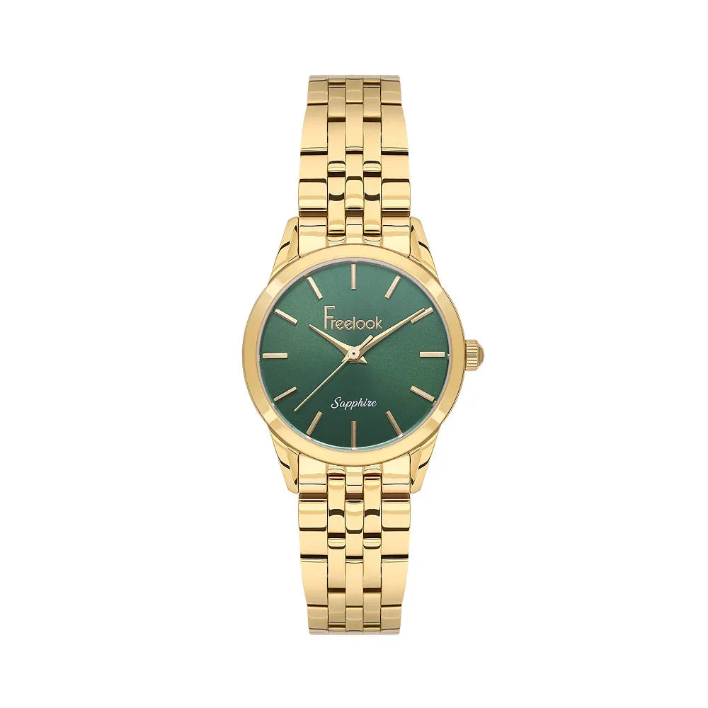 Freelook Naturelle Gold Stainless Steel Watch for Women FL.1.10533-5 - Daniel Klein Saudi Arabia