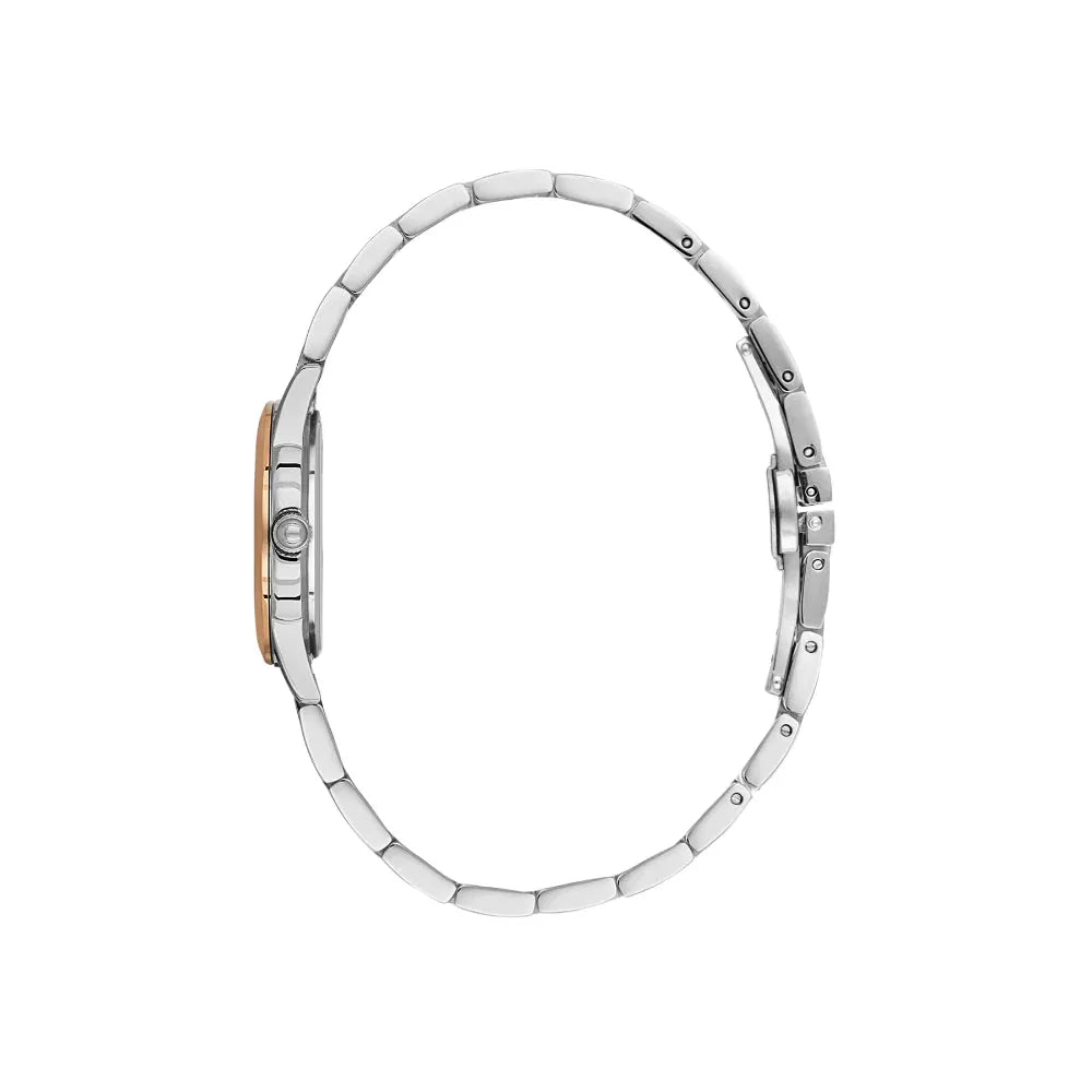 Freelook Naturelle Silver and Rose Gold Stainless Steel Watch for Women FL.1.10533-6 - Daniel Klein Saudi Arabia