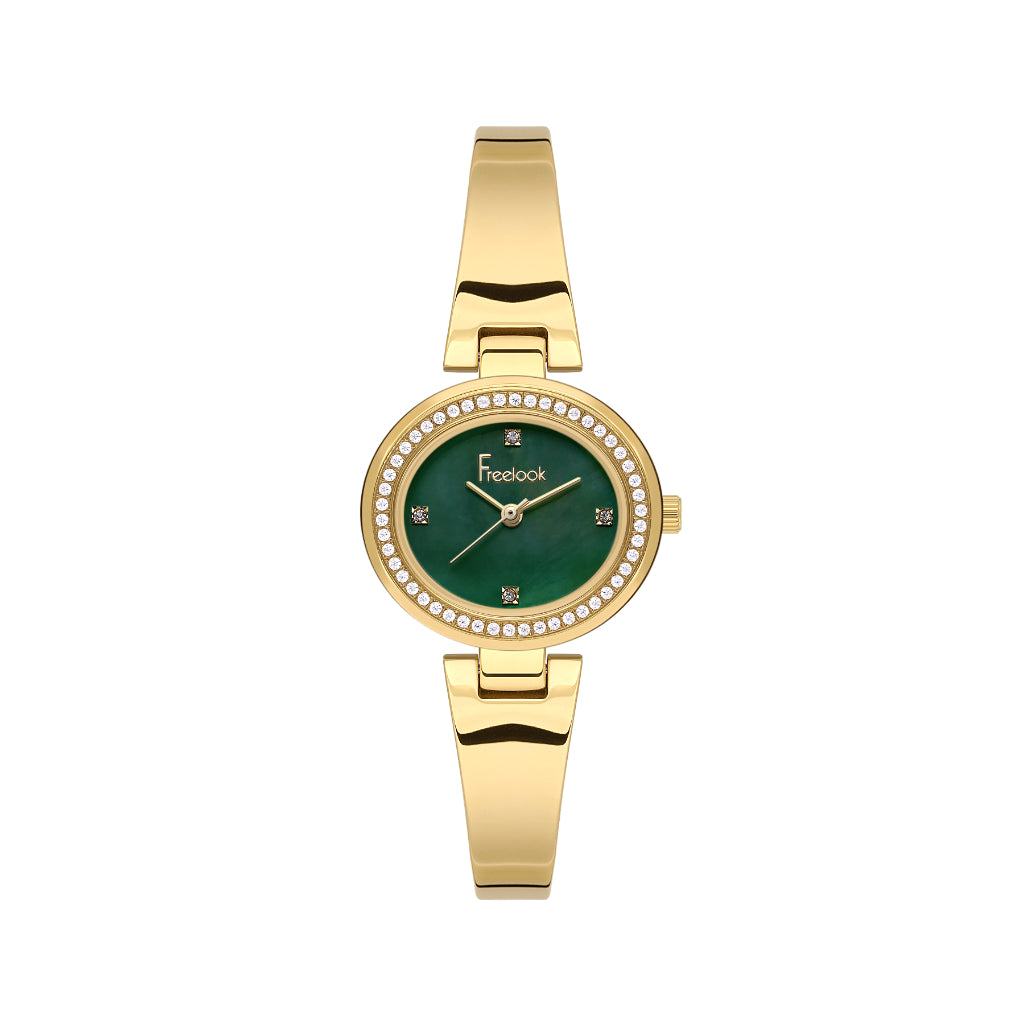 Freelook Lumiere Gold Stainless Steel Watch for Women FL.1.10536-5