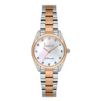 Freelook Lumiere Silver and Rose Gold Stainless Steel Watch for Women FL.1.10537-1