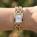 Freelook Jolie Gold Stainless Steel Watch for Women FL.1.10538-2