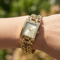 Freelook Jolie Gold Stainless Steel Watch for Women FL.1.10538-4