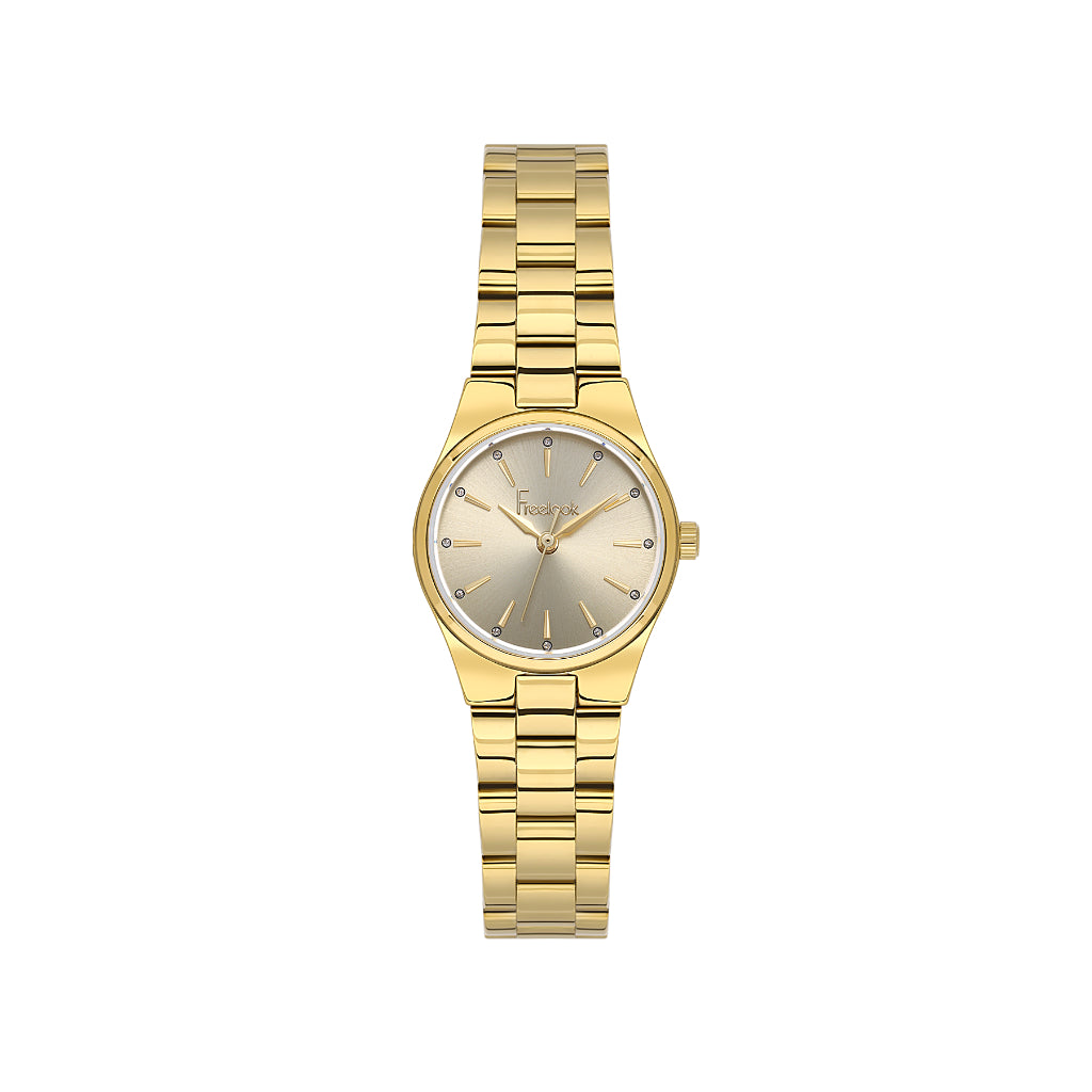 Freelook Naturelle Gold Stainless Steel Watch for Women FL.1.10540-3