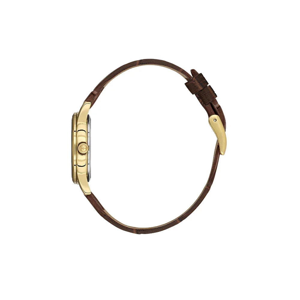 Freelook Naturelle Dark Brown Leather Watch for Women FL.1.10541-2 - Daniel Klein Saudi Arabia