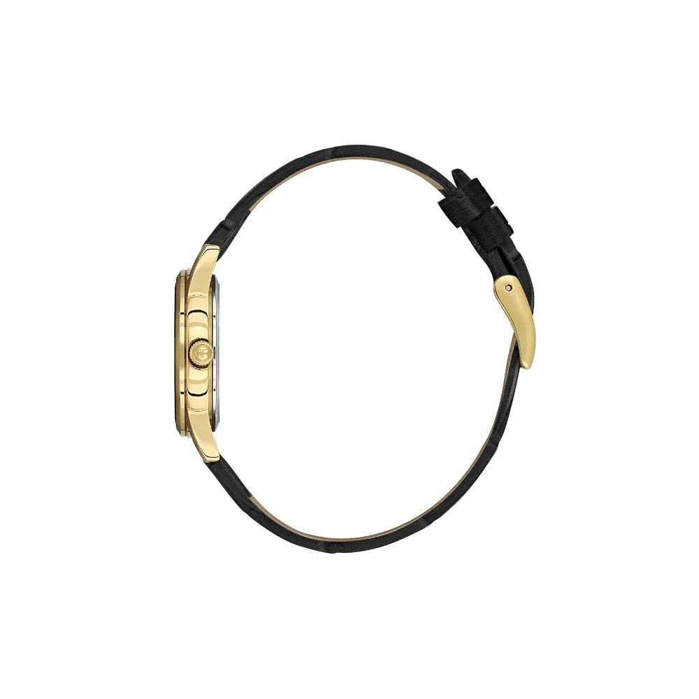 Freelook Naturelle Black Leather Watch for Women FL.1.10541-3 - Daniel Klein Saudi Arabia