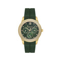 Freelook Charmant Dark Green Silicone Watch for Women FL.1.10542-4