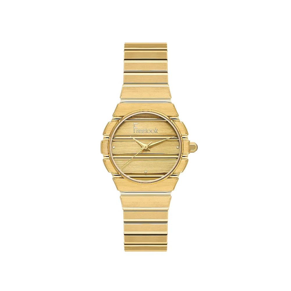 Freelook Charmant Gold Stainless Steel Watch for Women FL.1.10543-2 - Daniel Klein Saudi Arabia